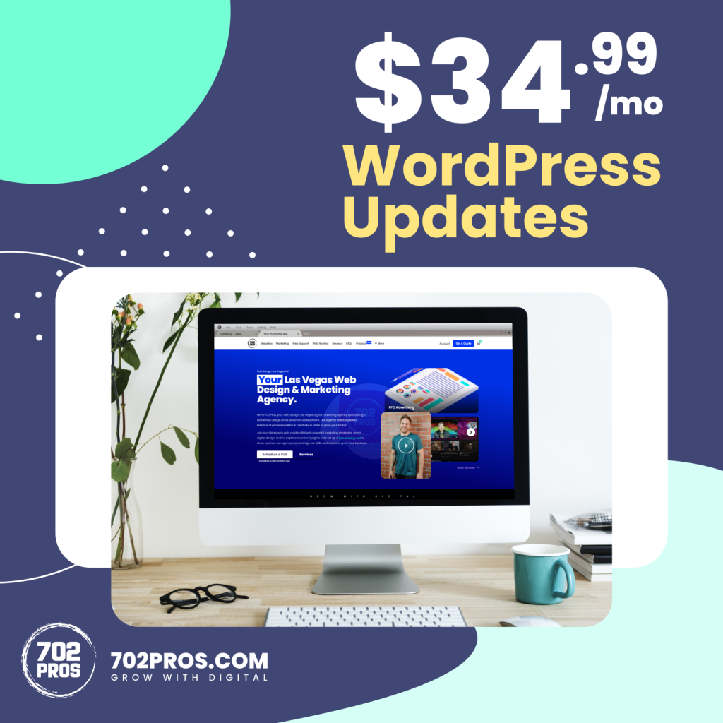 34.99 WordPress Updates 702 Pros